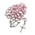 thumbnail image 2 of UNTERING Catholic Heart Rosary Necklaces Blessing Rosary Prayer Necklaces Pendant Religious Jewelry for Women Girl, 2 of 5