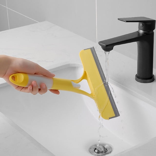 Product Cleaning Tool for Household Glass Scraper and Window Wiper with Double Water Spray Feature for Windows Cars and