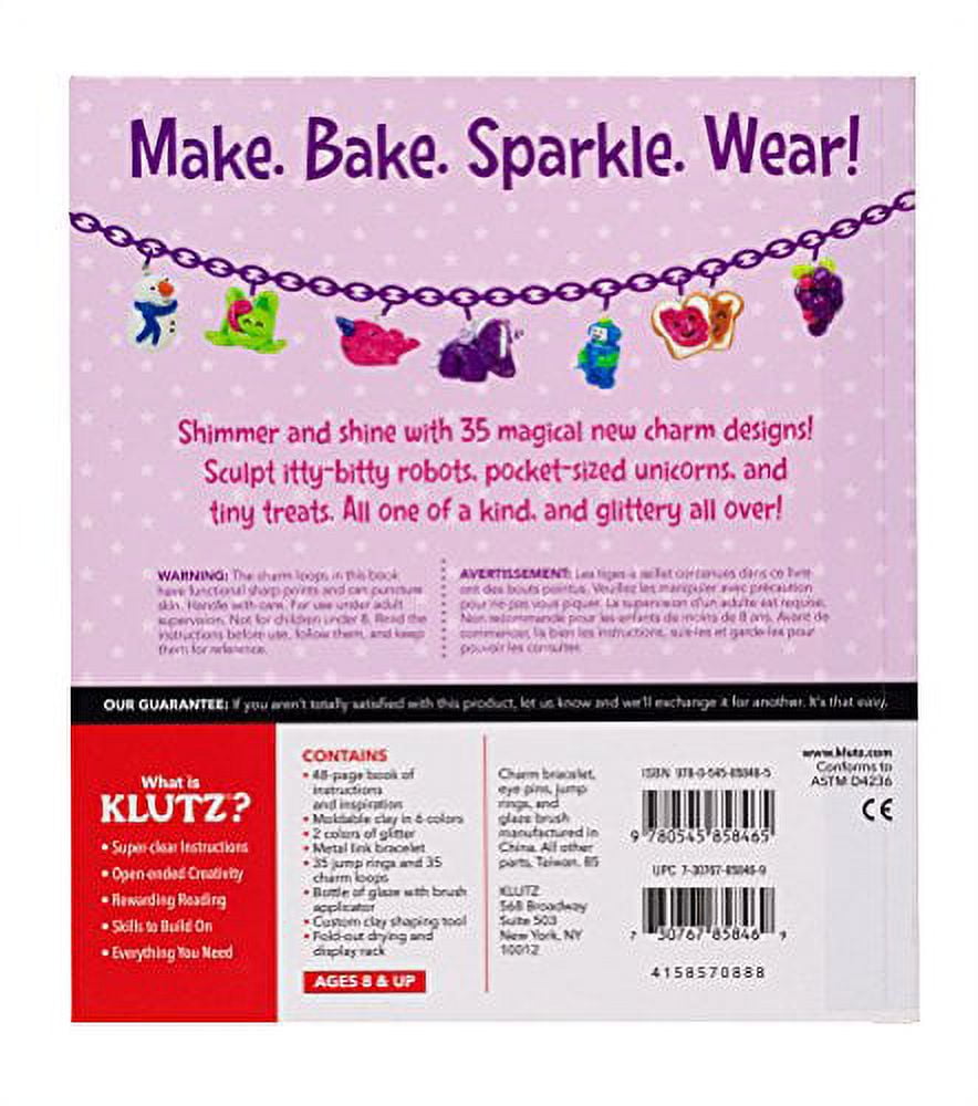 Klutz Glitter Clay Charms Kit