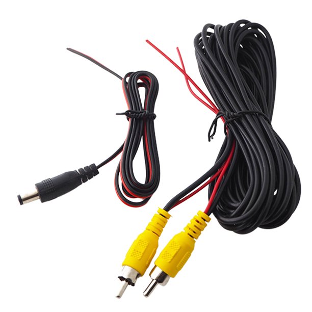 Megawheels RCA Cable Car Audio 6/10m Car Reversing Rear View Parking