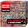 Quokka Jigsaw Puzzles for Adults 1000 Pieces with Hotel Wildeluxe Themed – 1000 Jigsaw Puzzles with Hidden Secrets & Audio Story