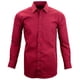 thumbnail image 2 of Monsieur Camisa de Vestir Regular Fit  Vino, 17" Cuello 33" Manga Monsieur 13052L, 2 of 4