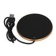 thumbnail image 6 of YLSHRF USB Candle Warmer, Thin Base Smart Power Off Function Candle Warmer Plate For Travelling For Office For Home Gold, 6 of 8