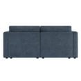 thumbnail image 3 of CHITA Oversized Modular Sectional Sofa Set Extra Large Convertible Fabric Sofa Couch with Reversible Chaise,2 Seat Modern Modular Sofa for Living Room,Blue,78 inch Width, 3 of 10