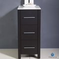 thumbnail image 3 of Fresca Torino Bathroom Linen Side Cabinet in Espresso, 3 of 4