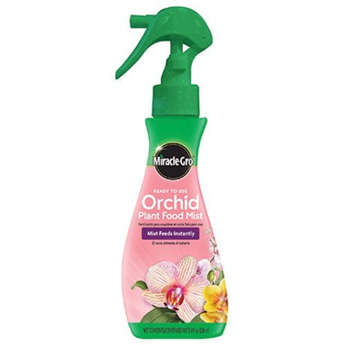 Miracle-Gro  Plant Food Mist Orchid Fertilizer 8 oz, Single, Multicolor
