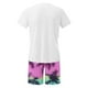 thumbnail image 4 of Mangas de Mano para Hombres, Impresión Hawaiana Suelta Casual, Pantalones Cortos Deportivos de Cintura Elástica Y Set de Blusa, 4 of 5