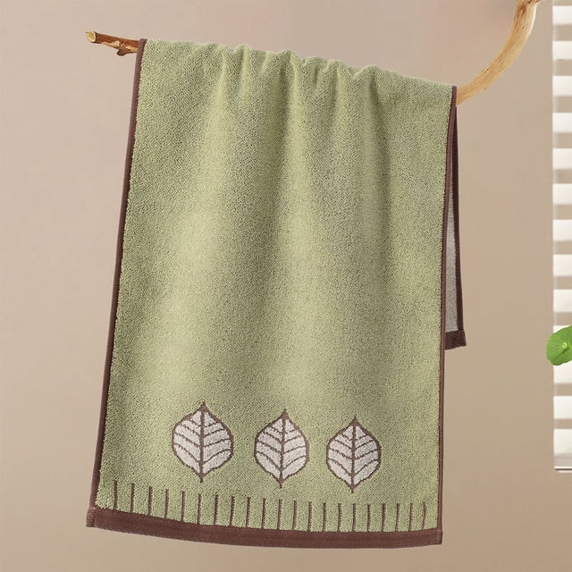 Toallas faciales gruesas para adultos, paños de baño ultrasuaves y absorbentes, reutilizables para uso doméstico diario. Tejido altamente absorbente para secar la cara, las manos y el cuerpo.