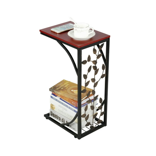 Cshaped Side Sofa Snack Table Coffee Tray End Table Living Room