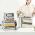 thumbnail image 6 of Books Storage Organizers Toy Box Foldable Books Box Waterproof Books Organizers Books Storage Box School Office Supplies, 6 of 9