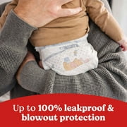 حفاضات الأطفال Huggies Little Snugglers، مقاس 3 (16-28 رطلاً)، 76 قطعة (اختر للمزيد)