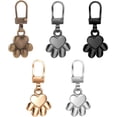 thumbnail image 6 of Monebena 10 Pcs Zipper Pulls Dog Paw Zipper Zipper Pull Replacement Dog Footprint Keychain Zipper Tab Replacement Zipper Pull for Jewellery Making Purse Craftings, 6 of 12