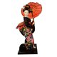 thumbnail image 4 of Muñecas Geisha japonesas étnicas, estatuilla de dama oriental, muñeca Geisha asiática de estilo vintage para decoración de mesa, estante para el hogar Estilo E, 4 of 8