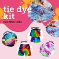 thumbnail image 6 of Incraftables One-Step 15 Color Tie Dye Kit – Non-Toxic Tie Dye Powder Set with Gloves, Aprons & Zip Bags – Tie Dye Fashion Kit for Adults & Kids, 6 of 10