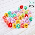 thumbnail image 3 of 1box Daisy Pushpins 35 Pcs Colorful Resin Daisy Iron Map Pins for Photo Wall Feature Wall Whiteboard Cork Board Map Bulletin Board Office or Home, 3 of 7