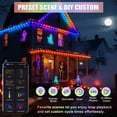 thumbnail image 2 of AYAMAYA 100FT Smart Permanent Outdoor Lights with 60 LED, Waterproof Eaves Light with Remote & APP Control for House Holiday Party Decor, 2 of 8