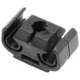 thumbnail image 3 of 40PCS 2 Point Brake Pipe Line Retaining Clip Holder Bracket 811611797 Double Conduit Base Cable 4.75mm Black, 3 of 6