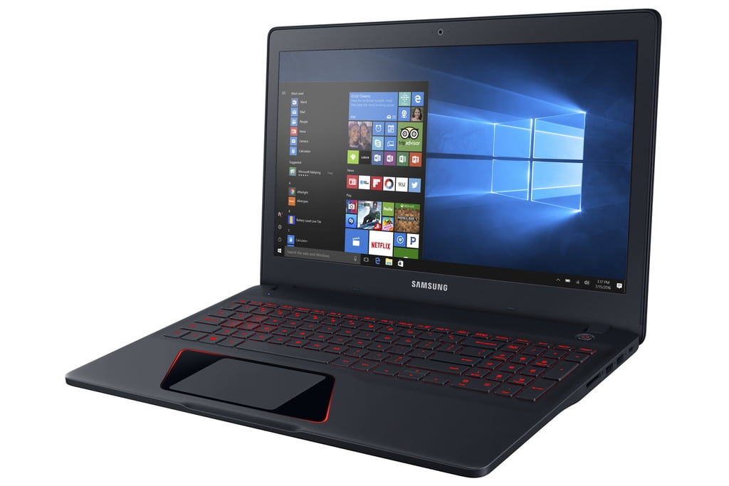 Samsung Notebook Odyssey, 15" Intel Core i7 Processor 7700HQ, NVIDIA GeForce GTX 1060, 8GB RAM, 1 TB HDD, Black, NP800G5H-X02US