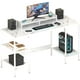 thumbnail image 1 of Escritorio de computadora efecto tipo marmol ,ajustable, 4 compartimientos  ,soporte para monitor , ideal gaming, 1 of 6