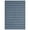 Grey Blue, variant on Garvee 9'x12' Contemporary Braided Print Area Rug Low Pile Stain-Resistant Soft Foldable Accent Rug for Dining Room Home Office, Dark Gray