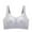 Gray, variant on Lace Bras for Women Wireless Seamless Full Coverage Push Up Soft Comfortable Padded Bralettes No Underwire Everyday Bra,Black,40 B