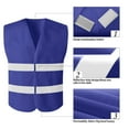 thumbnail image 4 of Cxenplz Men Womens High Visibility Safety Vests with 2 Hi Vis Reflective Strips Construction Vests for Traffic Work, Running, Surveyor and Security Guard, 4 of 9