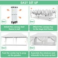 thumbnail image 5 of LAZY BUDDY 10' x 20' Ez Pop up Canopy Tent with 6 Sidewalls, Commercial Folding Instant Shelter, Heavy Duty Canopy Gazebo Tent for Outdoor, 5 of 13