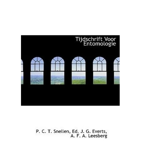 Tijdschrift Voor Entomologie