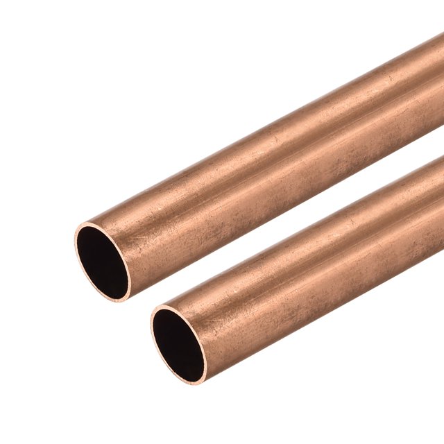 Tubo redondo de cobre Uxcell sin costura 10mm x 0.5mm