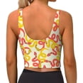thumbnail image 3 of Lsque Snake Printed Women'S Sports Bra, Compression, Moisture Wicking, High-Impact Sports Bra For Women,Supportive sports bra-Large, 3 of 9