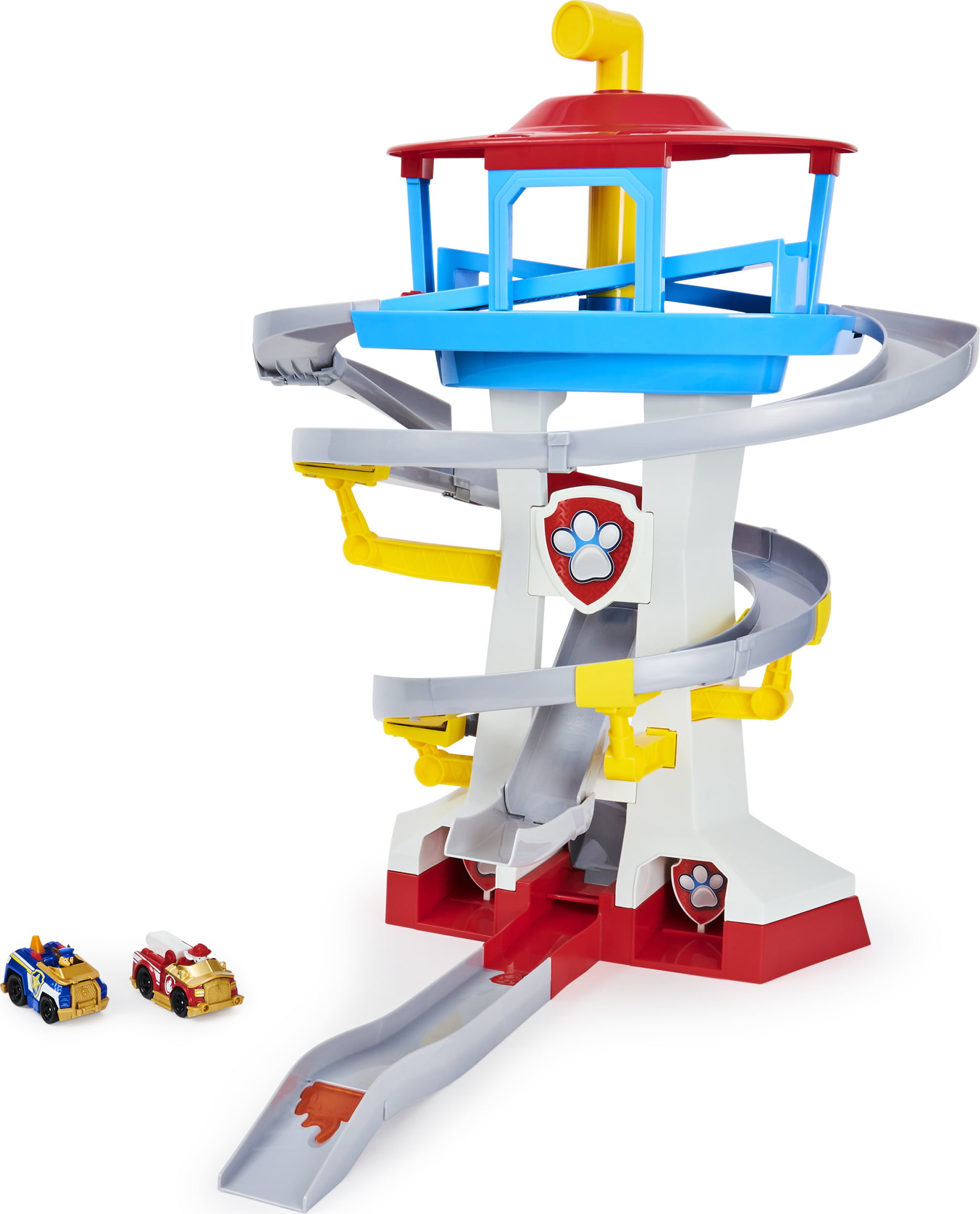 PAW Patrol, True Metal Adventure Rescue Way Playset with 2 Exclusive Vehicles, 1:55 Scale - Walmart.com