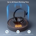 thumbnail image 4 of Auriculares Bluetooth LEVN con micrófono 60 horas de tiempo de trabajo, 4 of 7