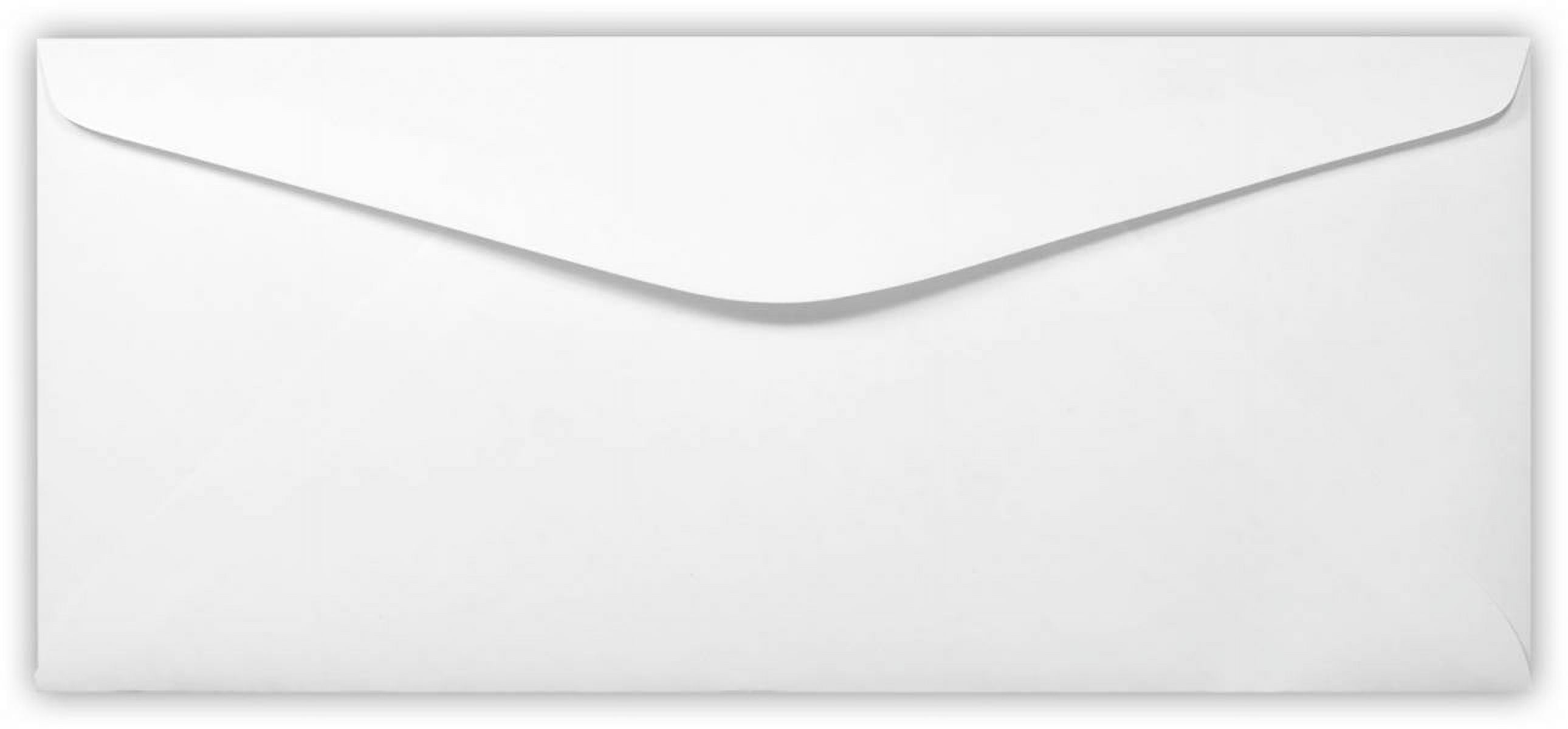 LUXPaper #9 Window Envelopes, 3 7/8 x 8 7/8, White, 250/Pack