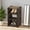 Black_Hot#869, variant on Concise Multi-Layer Shoe Rack, 4-Tier Adjustable Plastic Shoe Storage Organizer Shelf, Space-Saving Stackable Cabinet for Entryway, Dorm, Bedroom, Black or White, 22x11x10 Inches