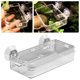 thumbnail image 4 of Ventosa para es, plato de alimentación, cuenco de agua, suministros, contenedor de gusanos a prueba de , accesorios de alimentación para 6.5x13.5x2.5cm Claro Colco Alimentador de reptiles, 4 of 8