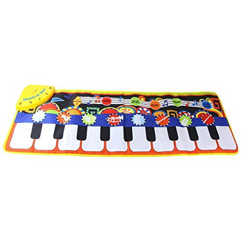 Details about   Kids Piano Mat 43“ Keyboard Play Mat 19 Keys Floor Piano Mat for Kids Musical 