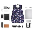 thumbnail image 6 of Balery Lama in Space Lightweight Backpack for Men and Women - Durable and Water-Resistant, Ideal for School, Work, Travel, and Everyday Use, 6 of 9