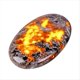 thumbnail image 2 of 4 Piedras de Llama Naturales, Piedras de Llama para Yoga, Juguete Sensorial para Manos, Herramienta de Meditación Natural, Adorno de Escritorio para Fuente., 2 of 5