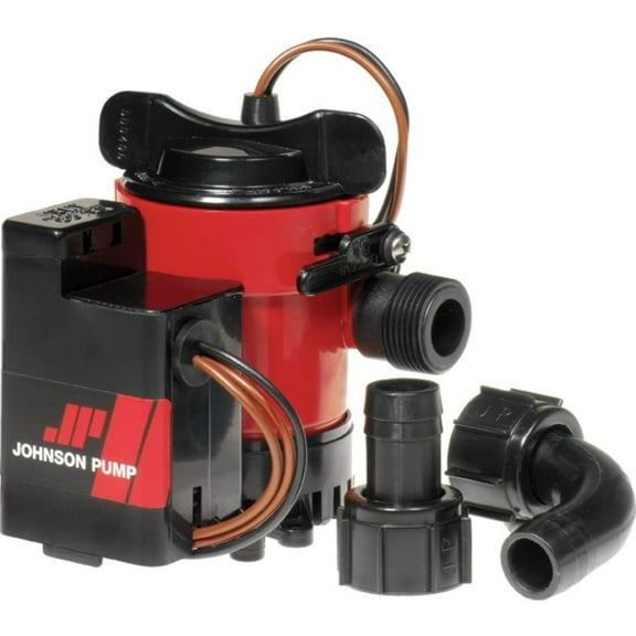 Johnson Pump 05903-00 Cartridge Combo 1000GPH Auto Bilge Pump w/Switch - 12V