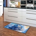 thumbnail image 7 of SKYSONIC Winter Steam Train Area Rug 39x20 in, Stain Resistant Comfy Carpet Throw Rug with Elastic Cotton Interlayer for Kitchen Bathroom Living Room Bedroom, 7 of 7