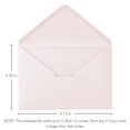 thumbnail image 2 of Sobres Ponatia, 50 unidades, A4, 11 x 16 cm, color rosa rubor brillante, 2 of 9