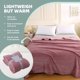thumbnail image 5 of Manta de franela suave y peluda para siestas de verano, manta ligera y acogedora de 120x200cm, poliéster lavable a máquina, opciones multicolores, funda de sofá cama para oficina en casa, 5 of 6