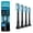 Black, variant on Philips Sonicare C3 Two-In-One - Genuine Replacement Electric Toothbrush Heads, White, 2 Pack, HX9042/65