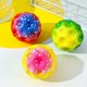 thumbnail image 1 of Bolas hinchables de goma para niños juguetes sensoriales para aliviar el estrés forma de Luna pelota con agujero deportes juegos al aire libre, 1 of 5