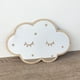 thumbnail image 1 of Pegatina de pared de espejo acrílico Espejo decorativo colgante | Reflejo HD claro | Expresión linda | Soporte de base de madera | Autoadhesivo | 11x7 pulgadas | Fácil instalación | Decoración, 1 of 6