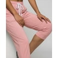 thumbnail image 3 of Real Essentials 3-Pack: Women's Ultra Soft Lounge Capri Joggers Sweatpants Athletic Yoga with Pockets(Available in Plus Size), 3 of 7