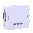thumbnail image 2 of Mini AV to VGA 1920x1080 Adapter Transverter HD Video Converter for PC Laptop DVD, 2 of 8