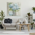 thumbnail image 3 of Stupell Industries Blue Hydrangeas Country Vase Botanical & Floral Painting Gallery Wrapped Canvas Art Print Wall Art, 36 x 36, 3 of 8