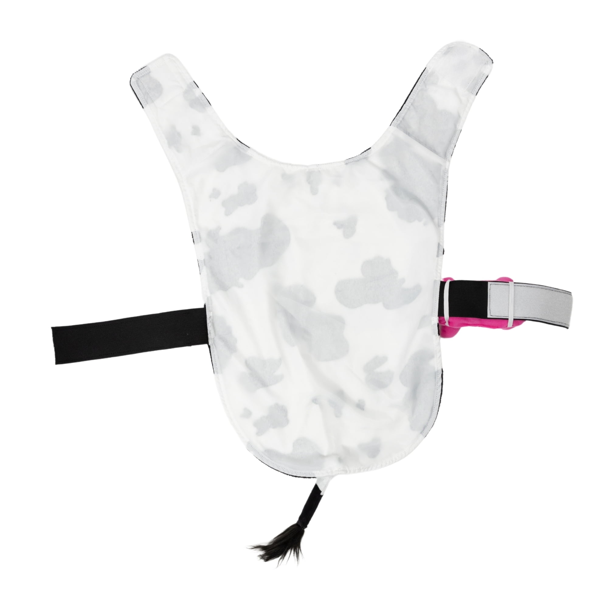 Vibrant Life Halloween Costume for Dogs & Cats, Cow, Black & White, Small