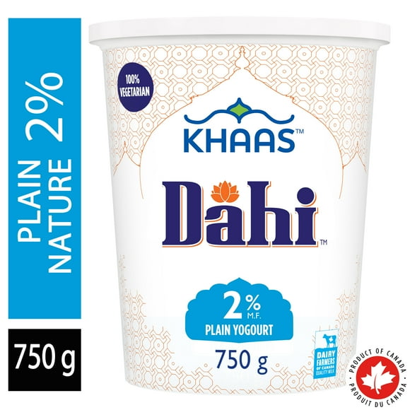 Dahi Yogourt Nature 2 % 750g